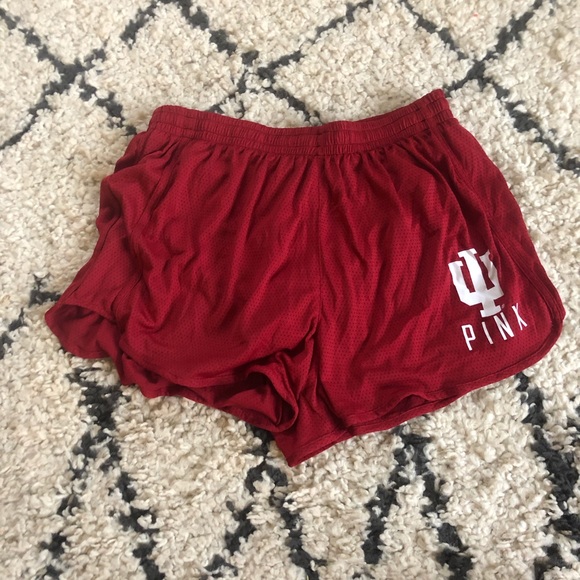 PINK Victoria's Secret Pants - Victoria Secret Pink Indiana Hoosier Shorts - S